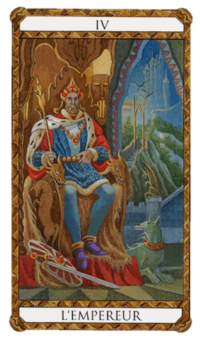 El Emperador Tarot Arcanos Mayores Combinaciones