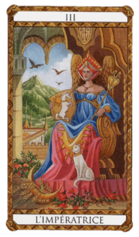 La Emperatriz Tarot Arcanos Mayores Combinaciones