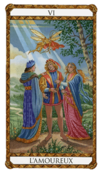 Los Enamorados Tarot Arcanos Mayores Combinaciones