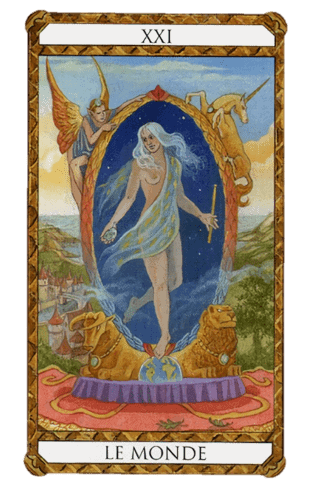 Combinación El Mundo Tarot