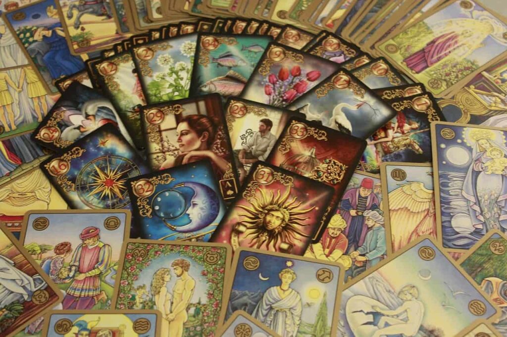 Juego de cartas oráculo Juego de cartas del Oráculo